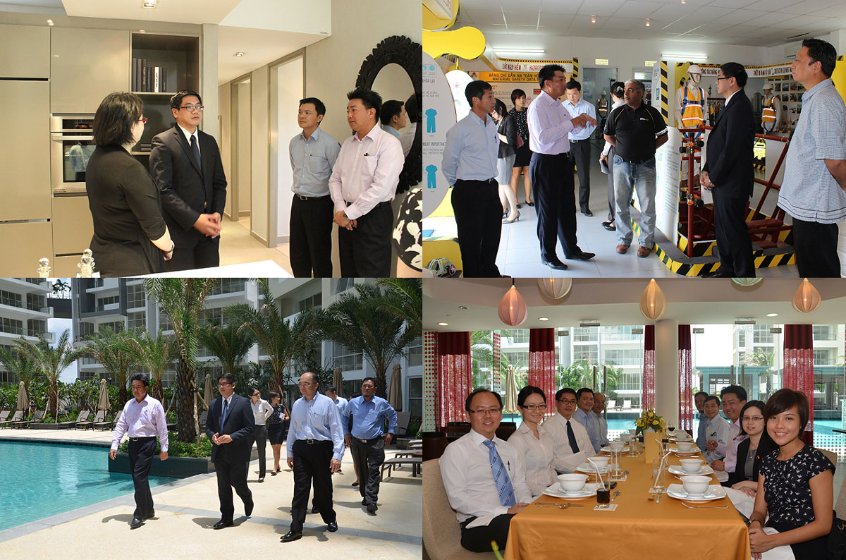 Keppel Land chào đón Ông Ng Teck Hean - Đại sứ Singapore tới Việt Nam
