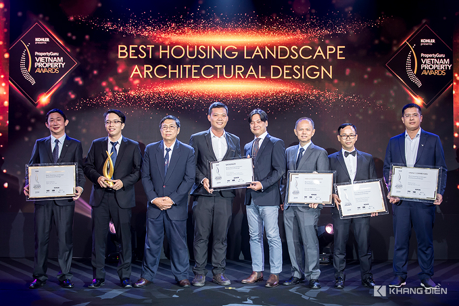 Khang Điền nhận giải Best Housing Landscape Architectural Design- Vietnam Property Awards 2019 (Verosa Park)