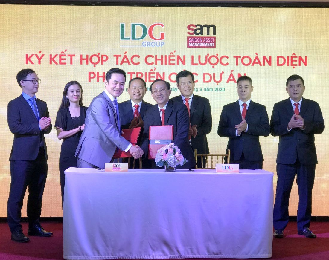 LDG Group ký kết hợp tác chiến lược toàn diện phát triển các dự án với SAM.