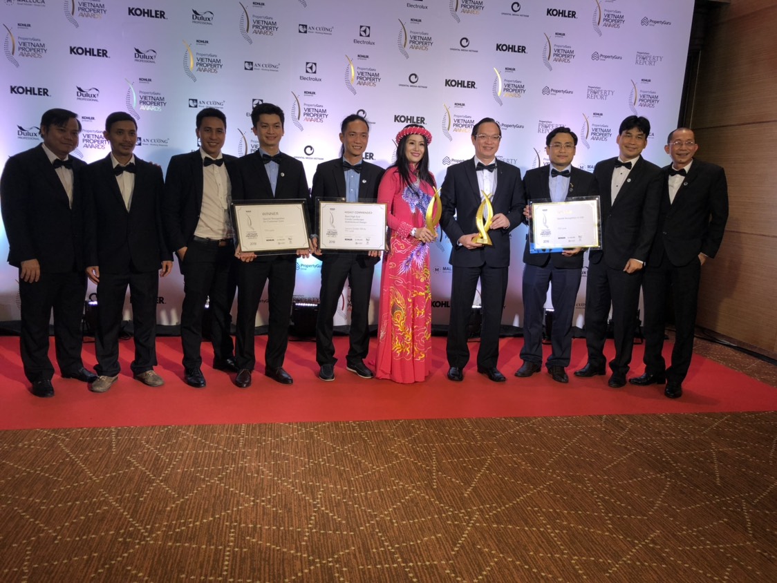 Jamona Golden Silk của TTC Land đạt giải thưởng Vietnam Property Awards 2018