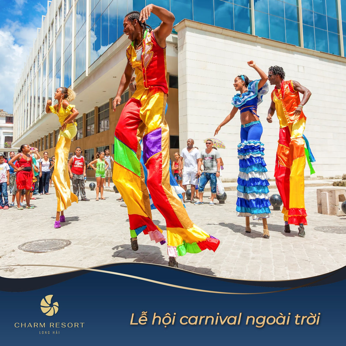 Lễ hội Carnival ngoài trời Tiện ích Charm Long Hải Resort & Spa