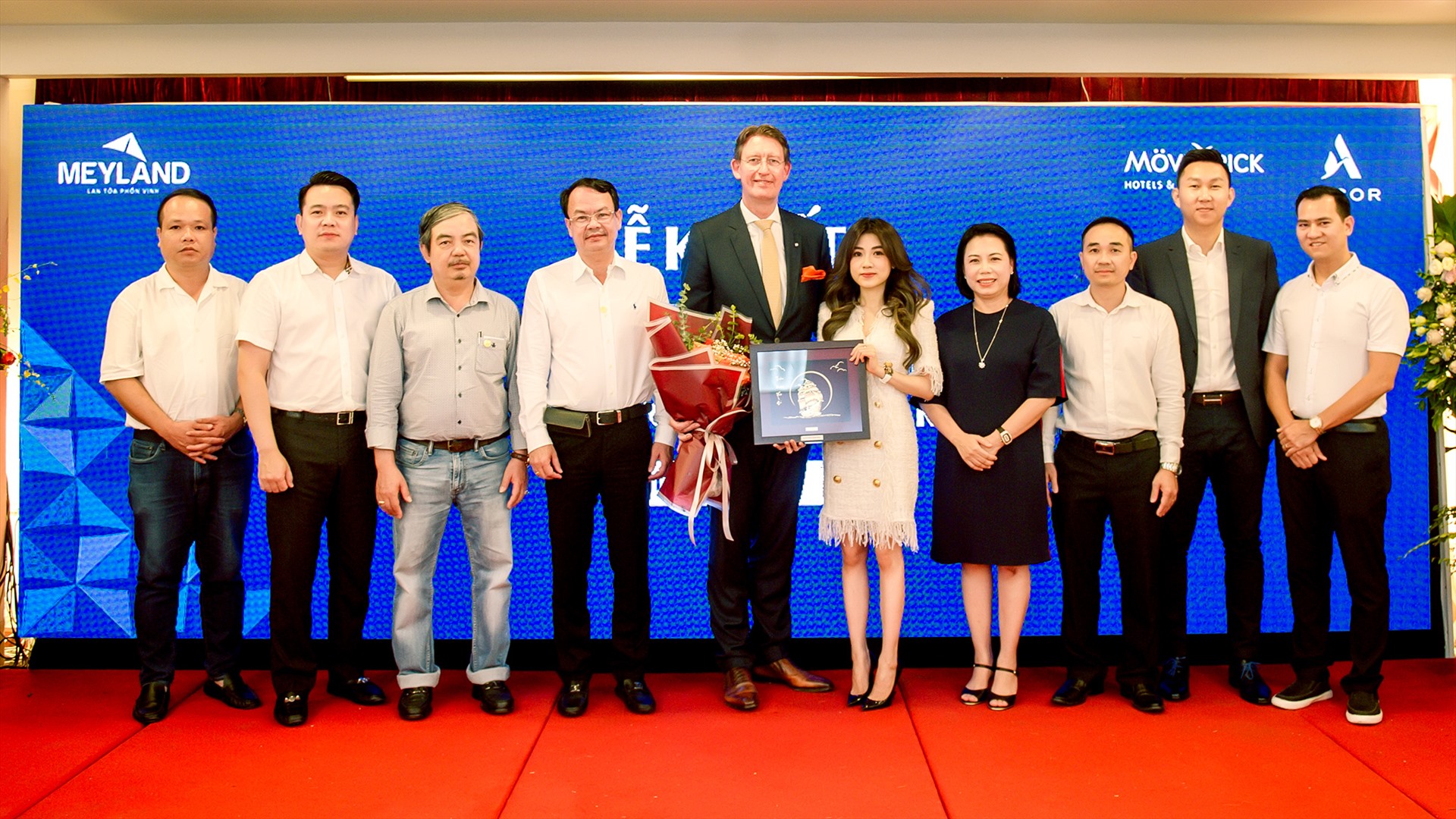 Lễ kí kết hợp tác giữa Meyland - Tân Á Đại Thành và Tập đoàn Accor