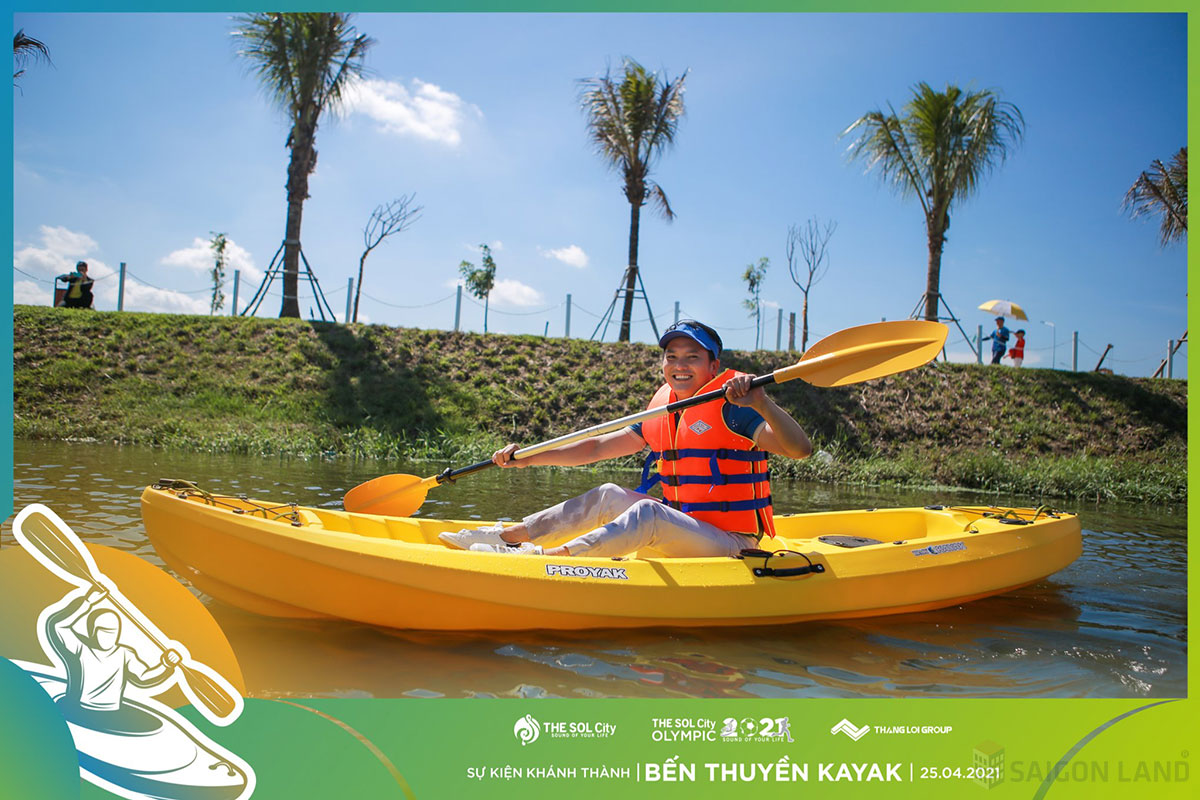 Khai trương Bến thuyền Kayak The Sol City ngày 24/4/2021