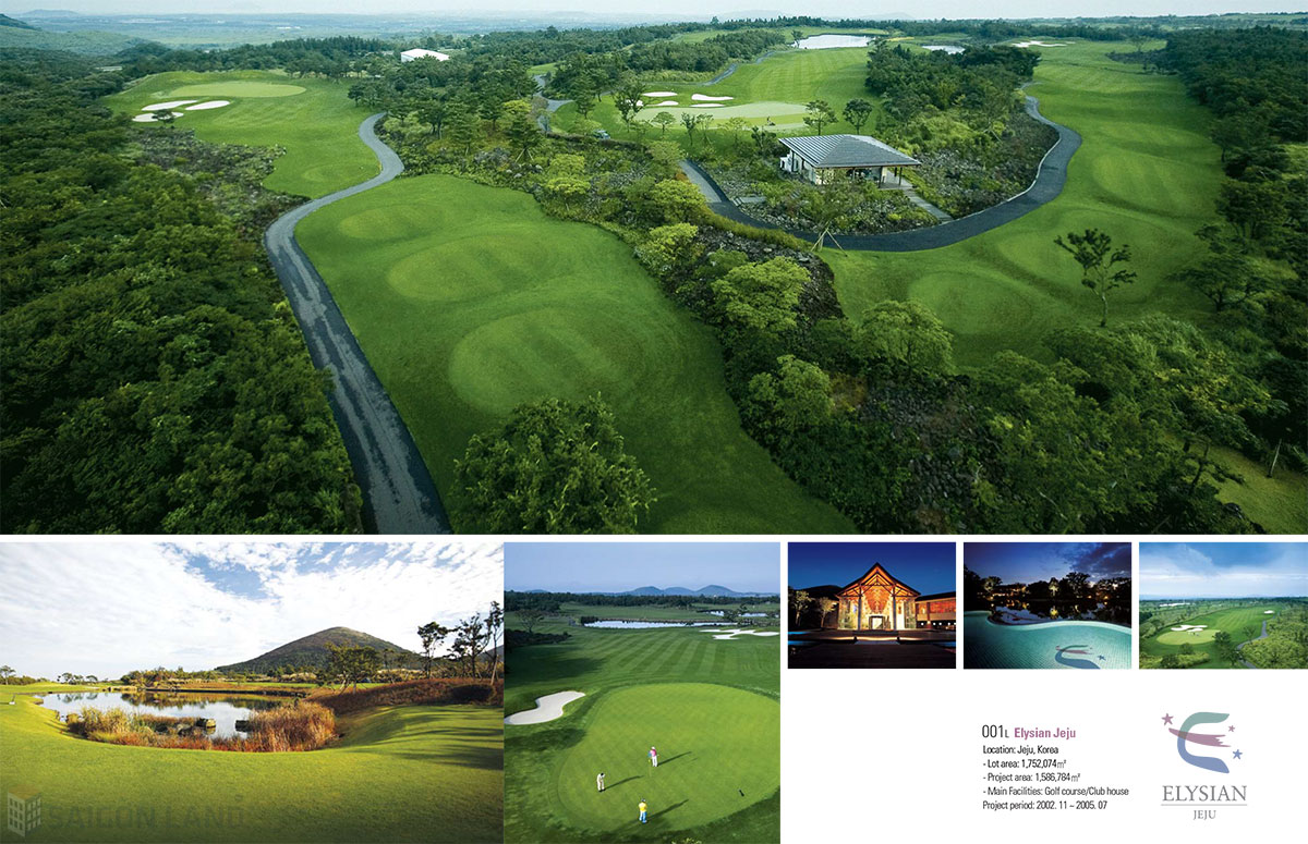 Sân golf và câu lạc bộ Elysian Jeju GS E&C