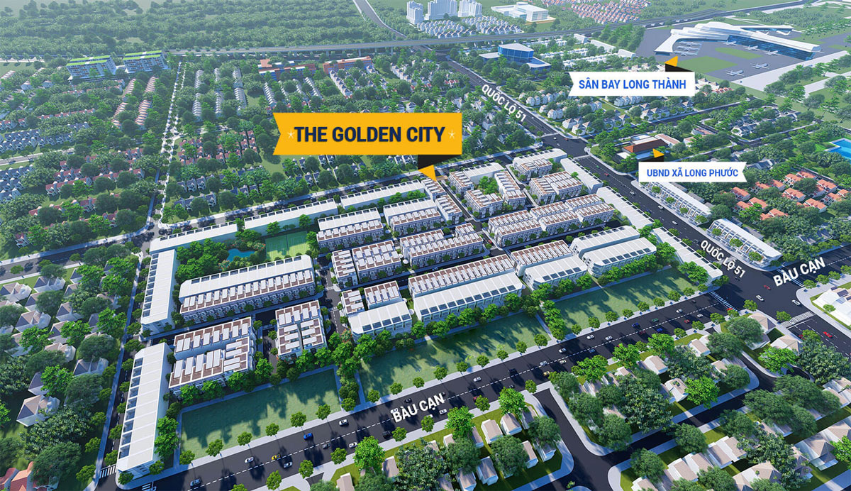 Golden City Long Thành - Top 5 dự án bất động sản Long Thành