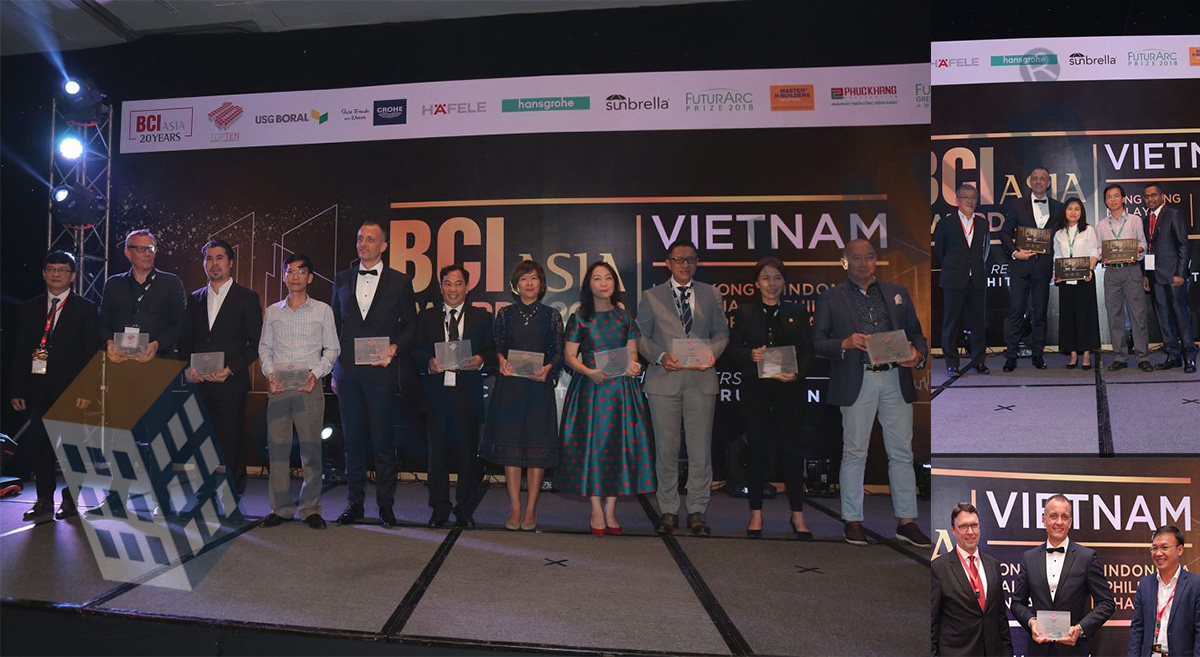 Dark Horse Architecture được vinh danh như là Top 10 công ty thiết kế và nhà phát triển bất động sản năng động nhất Việt Nam tại lễ trao giải BCI Asia Awards 2018