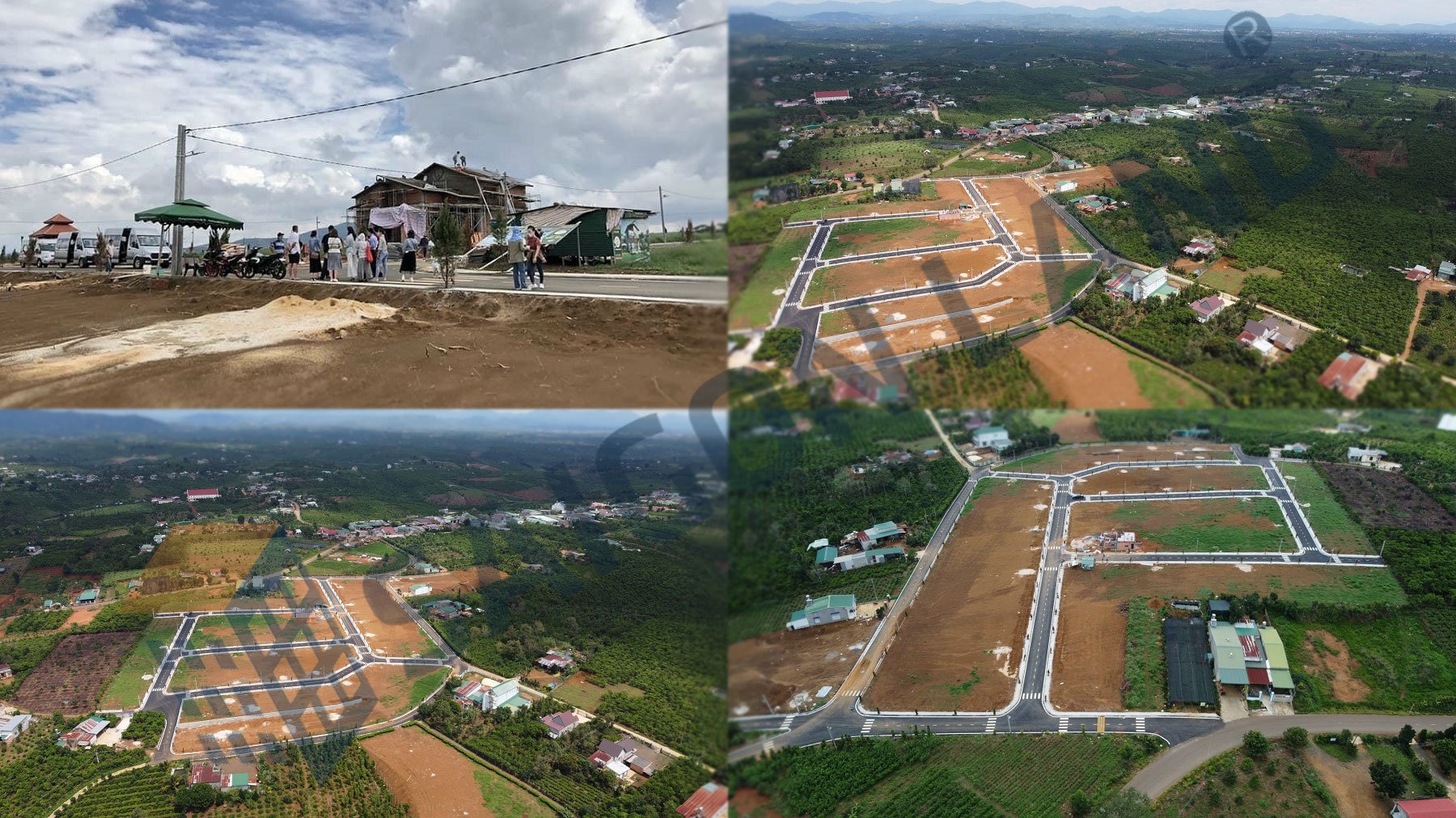 Cập nhật tiến độ dự án đất nền Khu dân cư Chợ Lộc Đức Bảo Lộc Lâm Đồng