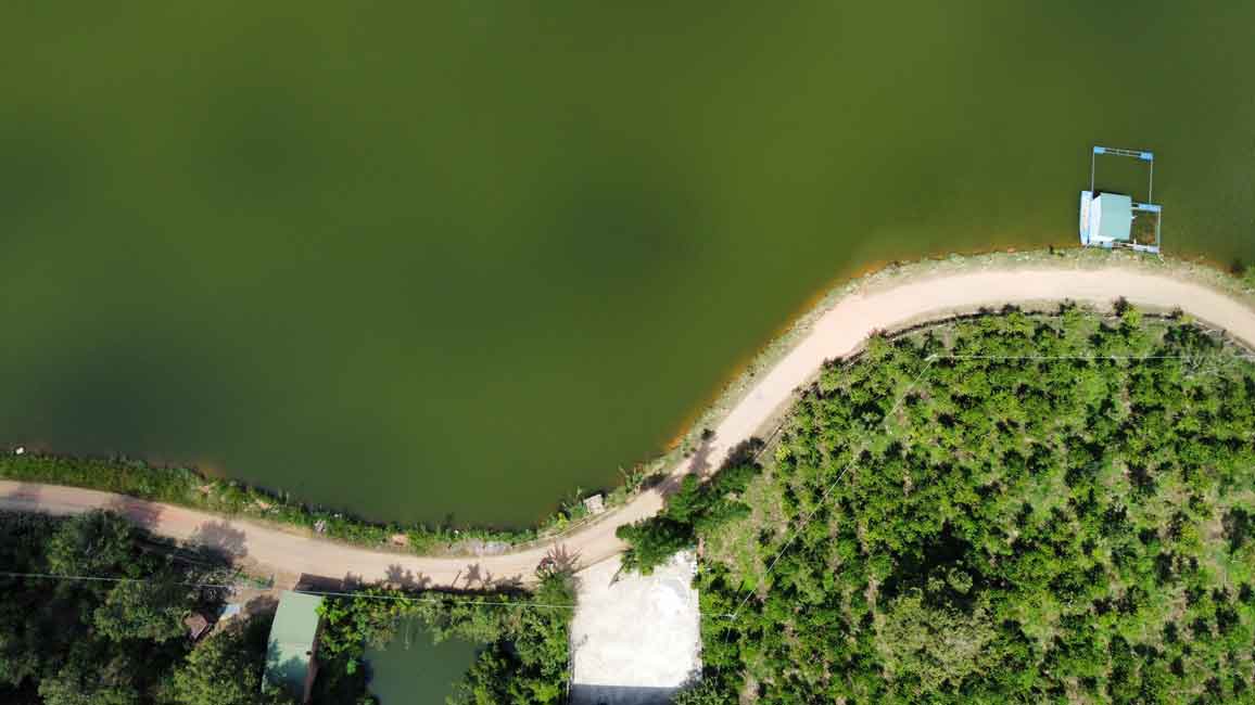 Bán đất vườn hồ Lộc Nam 8000m2 giá đầu tư