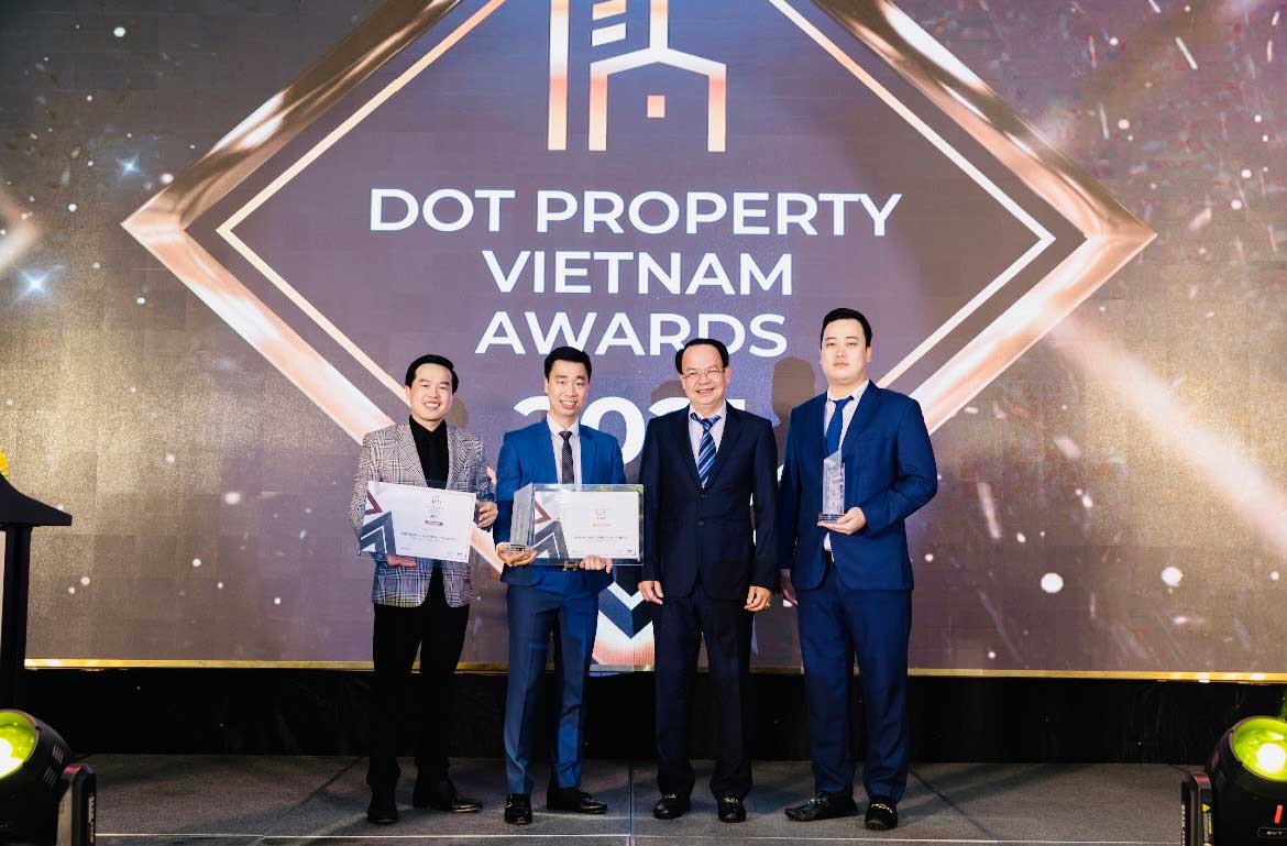 Tân Á Đại Thành đại thắng tại Dot Property Vietnam Awards 2021