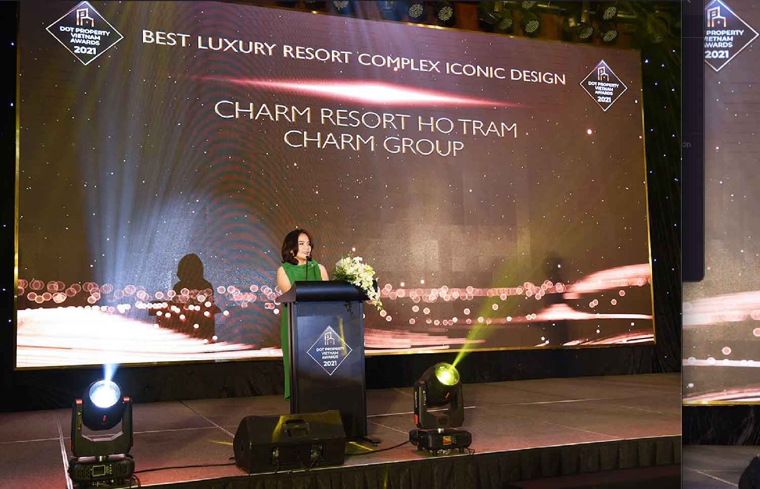 giải-thưởng-Charm-Resort-Hồ-Tràm