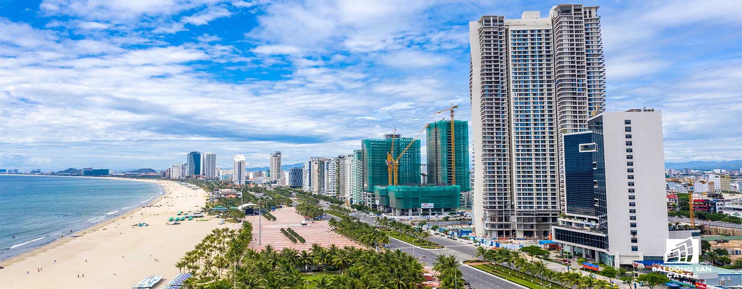 Bất động sản Đà Nẵng hàng loạt tòa nhà cao tầng che chắn dọc bờ biển